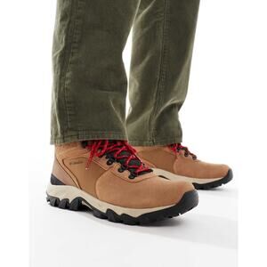Columbia Men's 11 Tan Newton Ridge Plus II Suede Waterproof Hiking Boots LE5-8